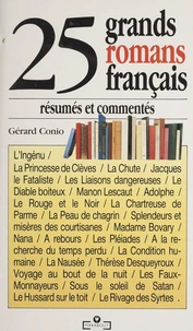 25 grands romans français résumés et commentés