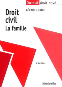 Gérard Cornu - Droit civil : La famille.