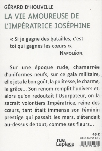 La vie amoureuse de l'impératrice Joséphine Edition en gros caractères