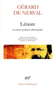 Gérard de Nerval - Lénore - Et autres poésies allemandes.