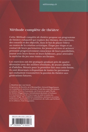 Méthode complète de théâtre. 450 exercices issus de la pratique