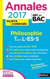 Gérard Durozoi - Les Annales du BAC Philosophie Terminale L-ES.