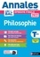 Philosophie Tle. Sujets & corrigé  Edition 2022