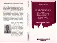 Les politiques salariales en France, 1960-1992
