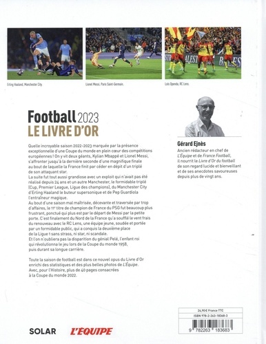 Football. Le livre d'or  Edition 2023 - Occasion