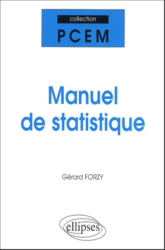 Manuel de Statistique - Occasion