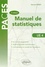 Manuel de statistiques UE 4 3e édition - Occasion