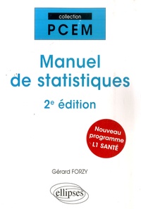 Gérard Forzy - Manuel de statistiques.