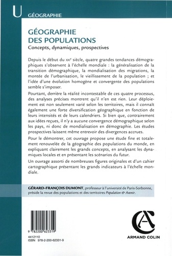 Géographie des populations. Concepts, dynamiques, prospectives