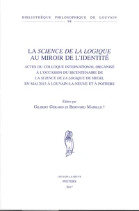La science de la logique au miroir de l'identité