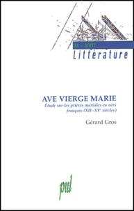 Ave Vierge Marie