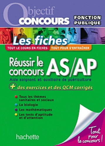 Gérard Guilhemat et Chrystelle Ménard - Réussir le concours AS/AP.