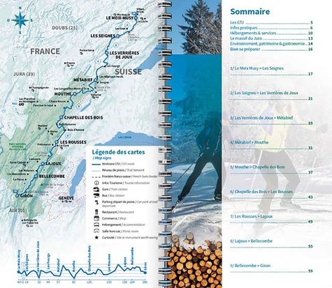 Guide de la grande traversée du Jura à ski de fond