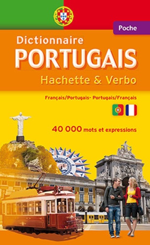 Gérard Kahn et Anne Le Meur - Dictionnaire de poche Hachette & Verbo français-portugais et portugais-français.