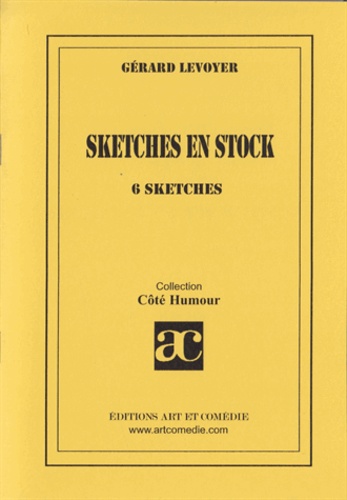Gérard Levoyer - Sketches en stock : 6 sketches.