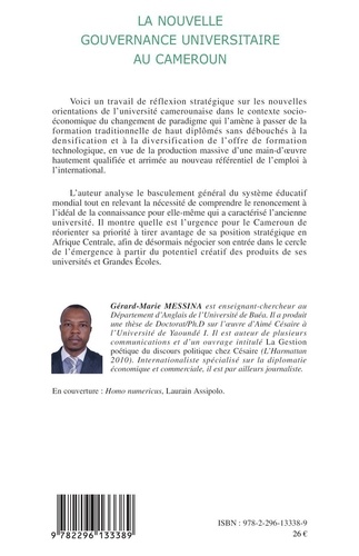 La nouvelle gouvernance universitaire au Cameroun