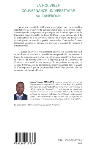 La nouvelle gouvernance universitaire au Cameroun