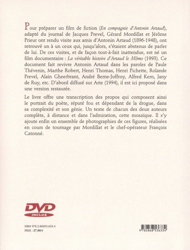 La véritable histoire d'Artaud le Mômo  avec 1 DVD