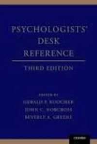 Psychologists' Desk Reference