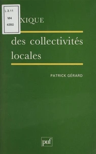 LEXIQUE DES COLLECTIVITES LOCALES