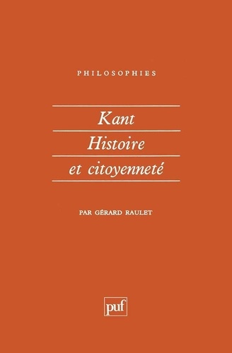 Kant. Histoire et citoyenneté
