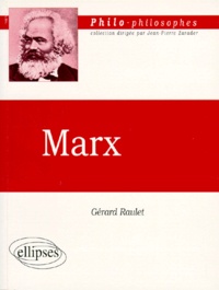 Gérard Raulet - Marx.