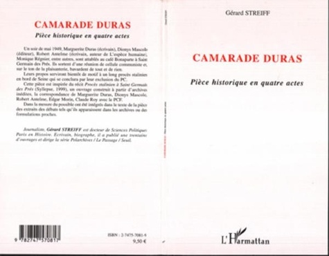 Gérard Streiff - Camarade Duras.