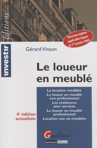 Gérard Vinson - Le loueur en meublé.