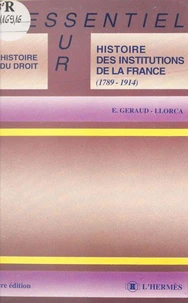 Histoire des institutions de la France