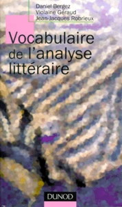 Vocabulaire De L'Analyse Litteraire