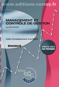 Management et contrôle de gestion UE 3 du DSCG