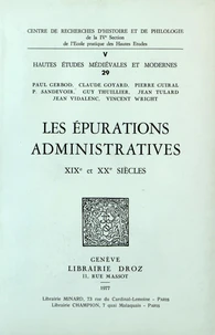 Les épurations administratives