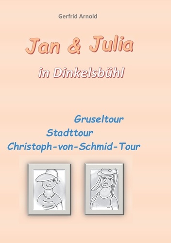 Jan &amp; Julia in Dinkelsbühl. Gruseltour Stadttour Christoph-von-Schmid-Tour