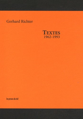 Textes. 1962-1993