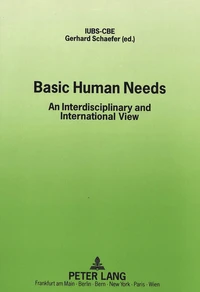 Basic Human Needs