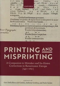 Printing and Misprinting