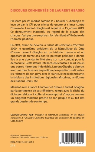 Discours commentés de Laurent Gbagbo 2000-2008. "Je lutte pour la dignité de l'Afrique"