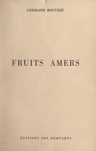Fruits amers
