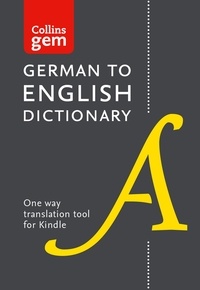 German to English (One Way) Gem Dictionary - Trusted support for learning.