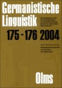 Germanistische Linguistik / Niederdeutsche Sprache und Literatur der Gegenwart.