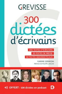 300 dictées d'écrivains