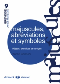 Majuscules, abréviations et symboles