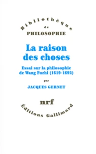 La raison des choses