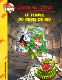 Geronimo Stilton et Johnny Stracchino - Geronimo Stilton Tome 25 : Le Temple du rubis de feu.