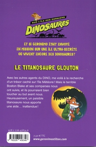Sur l'île des derniers dinosaures Tome 4 Le Titanosaure glouton