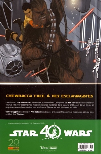 Star Wars - Chewbacca  Les mines d'Andelm. Avec un ex-libris