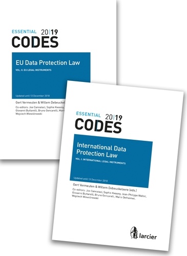 International and EU Data Protection Law. Pack en 2 volumes : International Legal Instruments ; EU Legal Instruments  Edition 2019