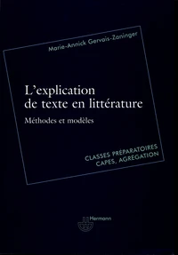 L'explication de texte en littérature