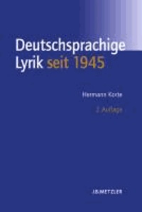 Geschichte der deutschsprachigen Lyrik seit 1945.