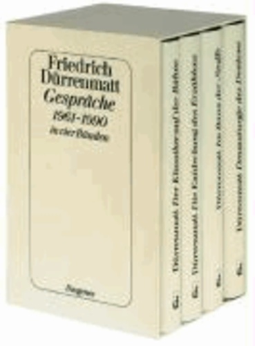 Gespräche 1961-1990 in vier Bänden.